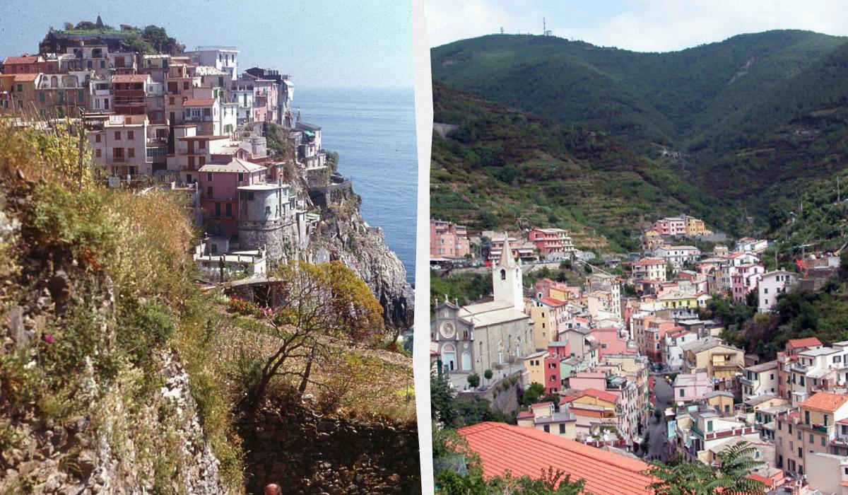 Пейзажи Чинкве-Терре / коллаж УНИАН, фото wikipedia.org Пейзажи Чинкве-Терре / коллаж УНИАН, фото wikipedia.org