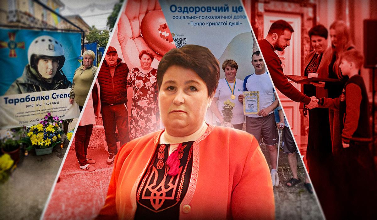 Після загибелі Степана Тарабалки його мама Наталія почала займатися волонтерством / ілюстрація УНІАН Після загибелі Степана Тарабалки його мама Наталія почала займатися волонтерством / ілюстрація УНІАН