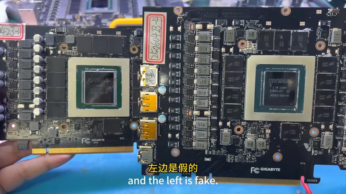 Рынок заполонили поддельные видеокарты NVIDIA RTX 4090 – как их отличить Рынок заполонили поддельные видеокарты NVIDIA RTX 4090 – как их отличить