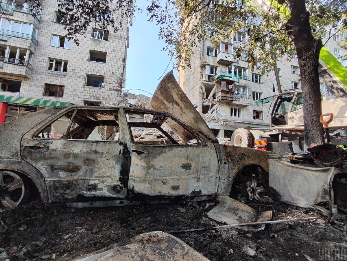Ночью 17 июня РФ атаковала Киев дронами и ракетами / фото УНИАН, Александр Синица Ночью 17 июня РФ атаковала Киев дронами и ракетами / фото УНИАН, Александр Синица