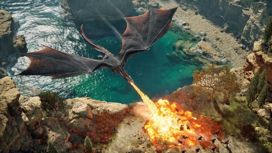 Разработчики War for Westeros выясняют, взрываются ли драконы / Фото - PlaySide