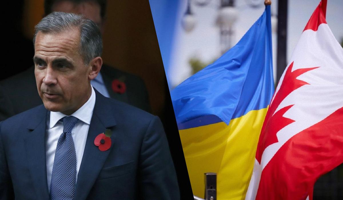 Також Карні оголосив про введення нових санкцій проти РФ / Колаж УНІАН, фото - REUTERS, ОП Також Карні оголосив про введення нових санкцій проти РФ / Колаж УНІАН, фото - REUTERS, ОП