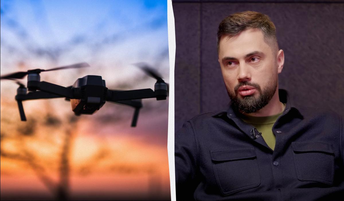 Фірсов пояснив, як змінилося використання дронів росіянами / колаж УНІАН, фото ua.depositphotos.com, скріншот Фірсов пояснив, як змінилося використання дронів росіянами / колаж УНІАН, фото ua.depositphotos.com, скріншот