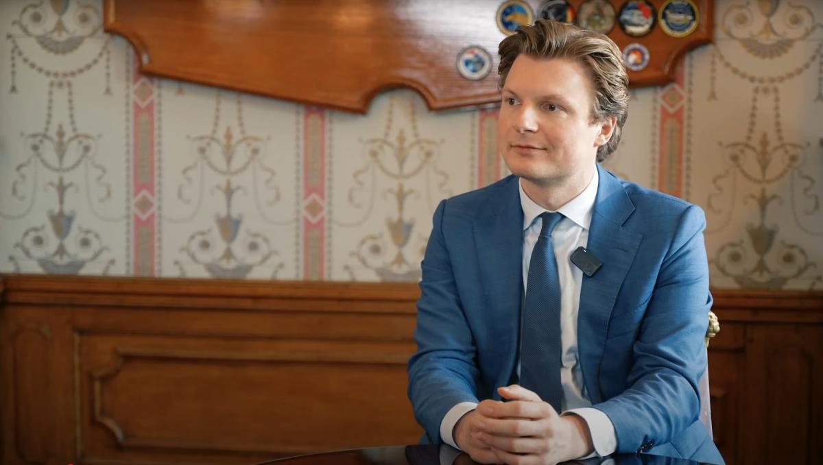 Брекельманс отметил, что Украина очень быстро внедряет инновации / скриншот Брекельманс отметил, что Украина очень быстро внедряет инновации / скриншот