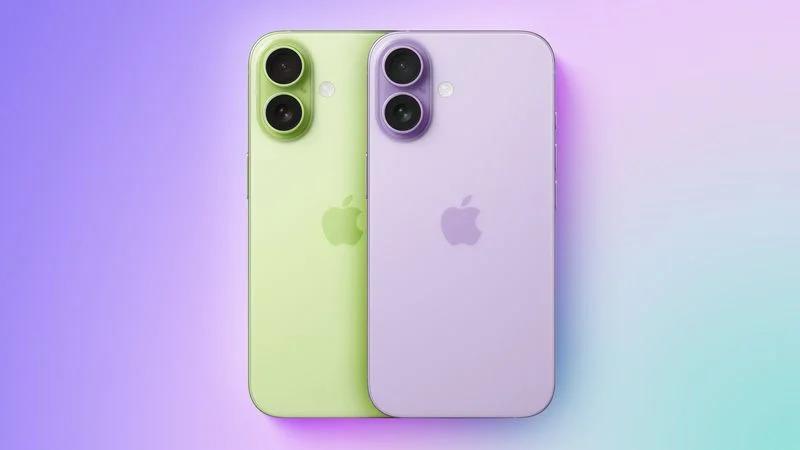 Apple тестирует фиолетовый и зеленый цвет для iPhone 17 / фото MacRumors Apple тестирует фиолетовый и зеленый цвет для iPhone 17 / фото MacRumors