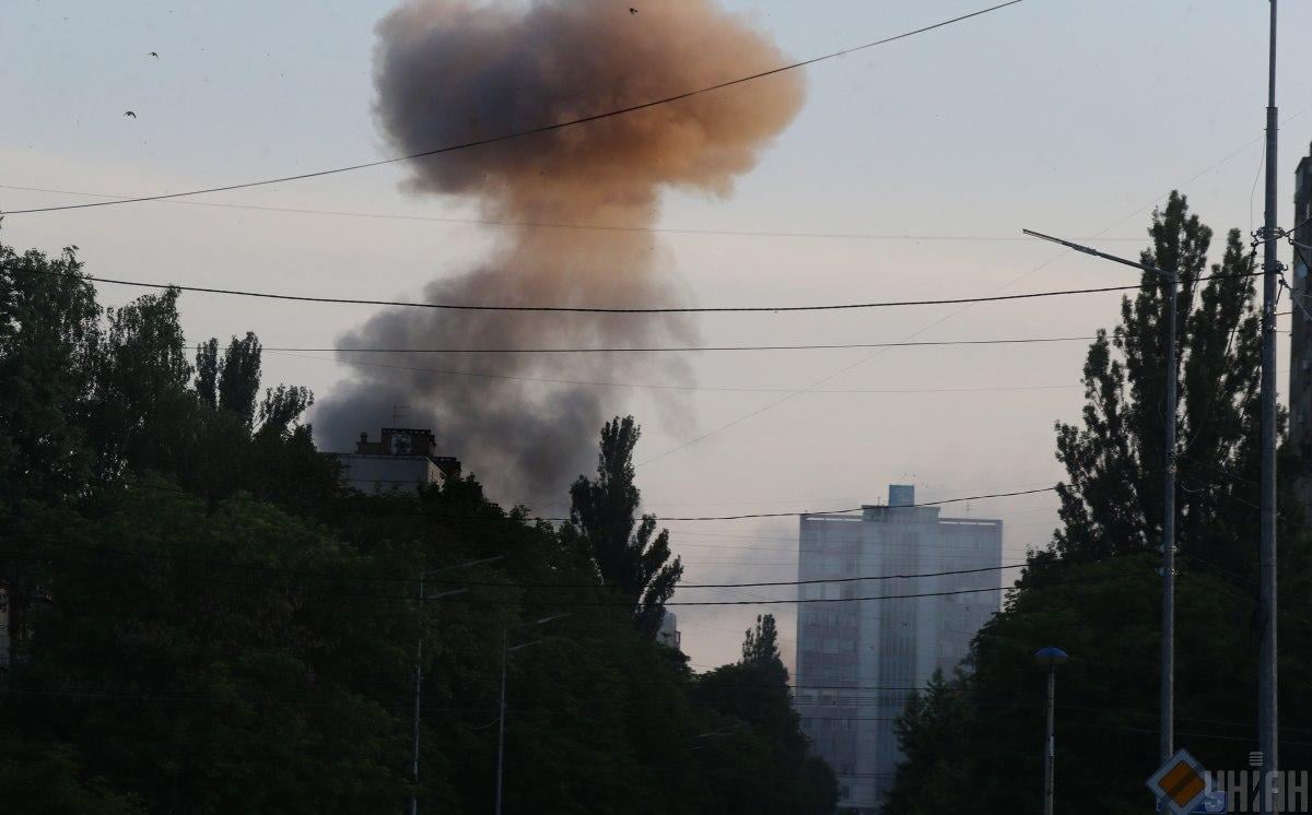 Київ був покритий димом після останніх масованих атак, що значно впливає на екосистему міста / фото УНІАН Київ був покритий димом після останніх масованих атак, що значно впливає на екосистему міста / фото УНІАН