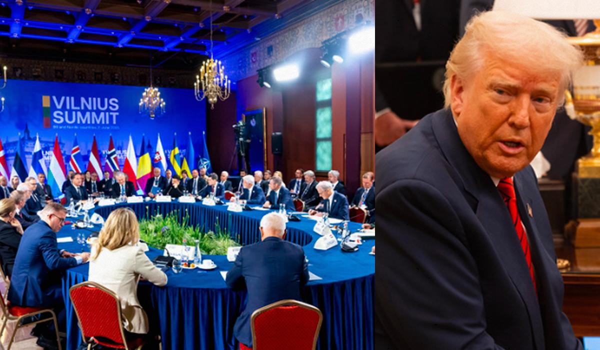 Саммит НАТО посетит Дональд Трамп / коллаж УНИАН, фото nato.int Саммит НАТО посетит Дональд Трамп / коллаж УНИАН, фото nato.int