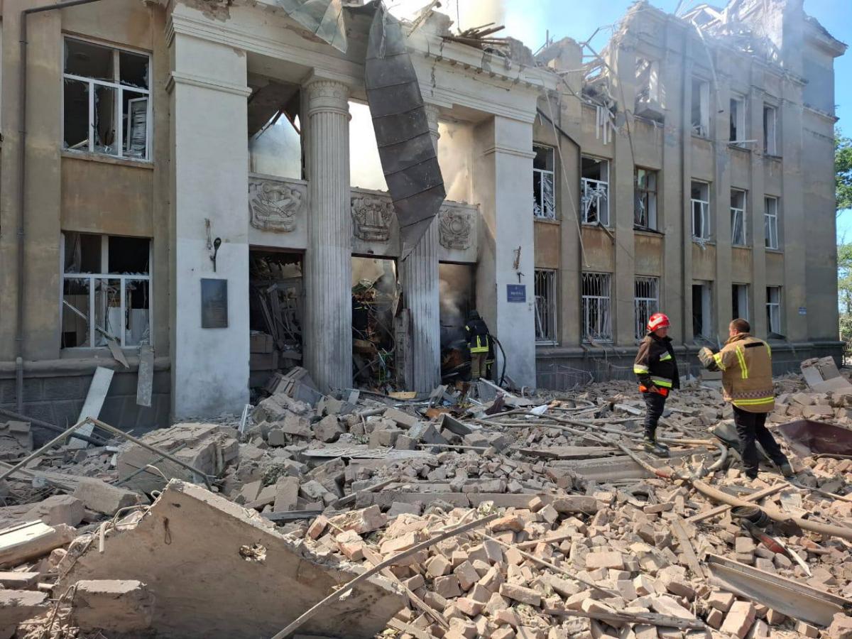 В результате удара погибли два человека / фото t.me/odeskaODA В результате удара погибли два человека / фото t.me/odeskaODA