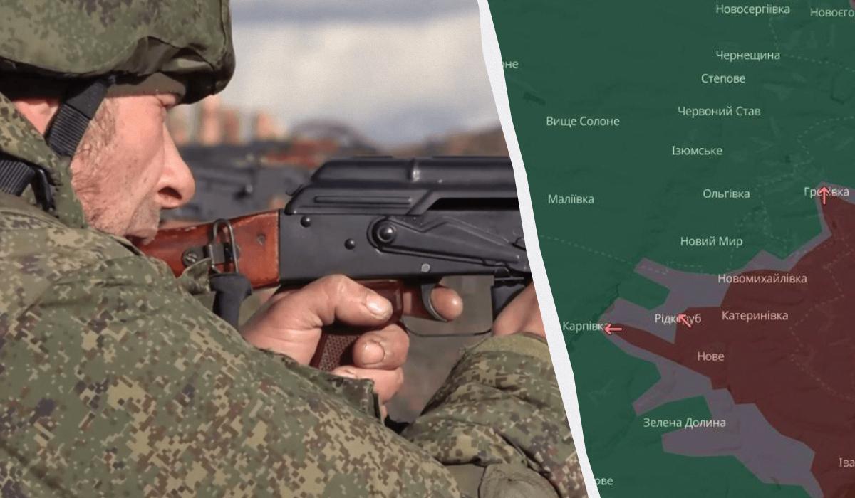 Россия захватила Новомихайловку / коллаж УНИАН, скриншот Россия захватила Новомихайловку / коллаж УНИАН, скриншот