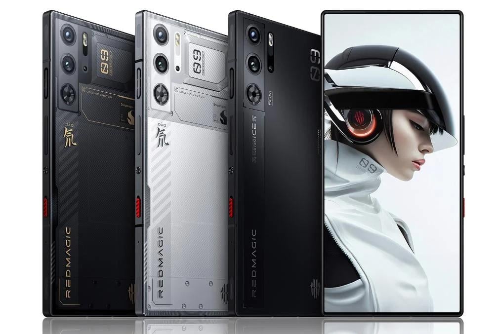 Android-смартфон без отворів і вирізів / фото Red Magic 9 Pro+ Android-смартфон без отворів і вирізів / фото Red Magic 9 Pro+