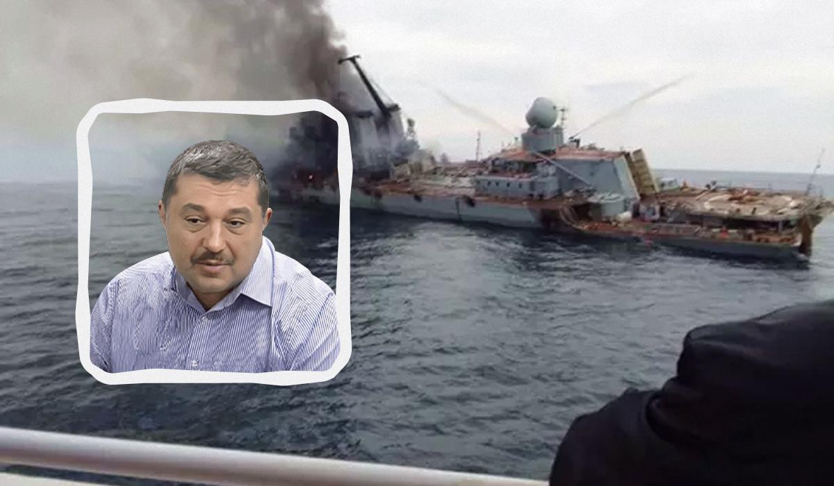 Катастрофічної шкоди Чорноморський флот РФ зазнав, коли Україна вразила крейсер "Москва" / колаж УНІАН, фото УНІАН, twitter.com/Osinttechnical Катастрофічної шкоди Чорноморський флот РФ зазнав, коли Україна вразила крейсер "Москва" / колаж УНІАН, фото УНІАН, twitter.com/Osinttechnical