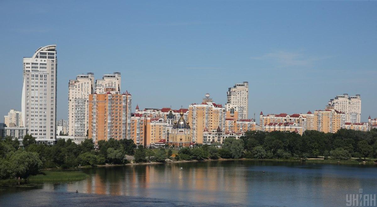 10% Оболонского района занимают водоемы / фото УНИАН 10% Оболонского района занимают водоемы / фото УНИАН