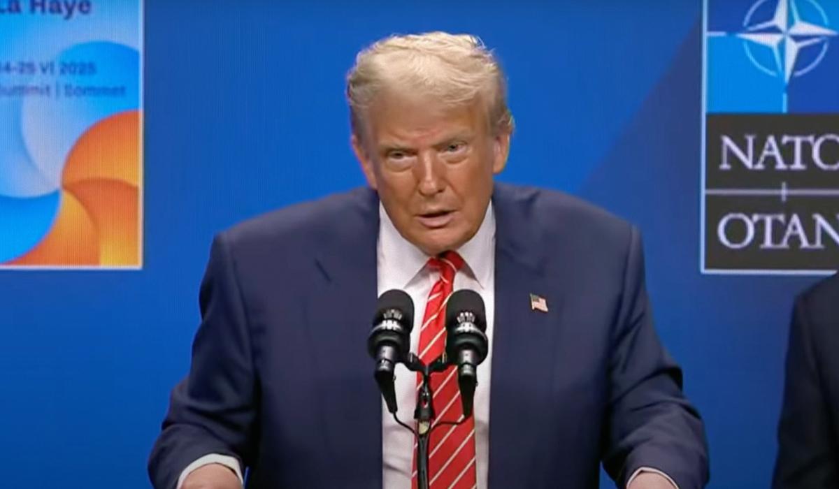 Дональд Трамп сделал заявление о территориальных амбициях диктатора Путина / кадр из видео Дональд Трамп сделал заявление о территориальных амбициях диктатора Путина / кадр из видео