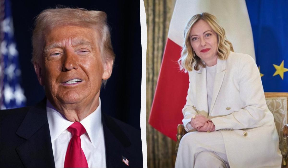 Джорджа Мелони призвала Трампа проявить такую же решимость, как в случае с Ираном, относительно войны в Украине / коллаж УНИАН, фото GettyImages, ОП Джорджа Мелони призвала Трампа проявить такую же решимость, как в случае с Ираном, относительно войны в Украине / коллаж УНИАН, фото GettyImages, ОП