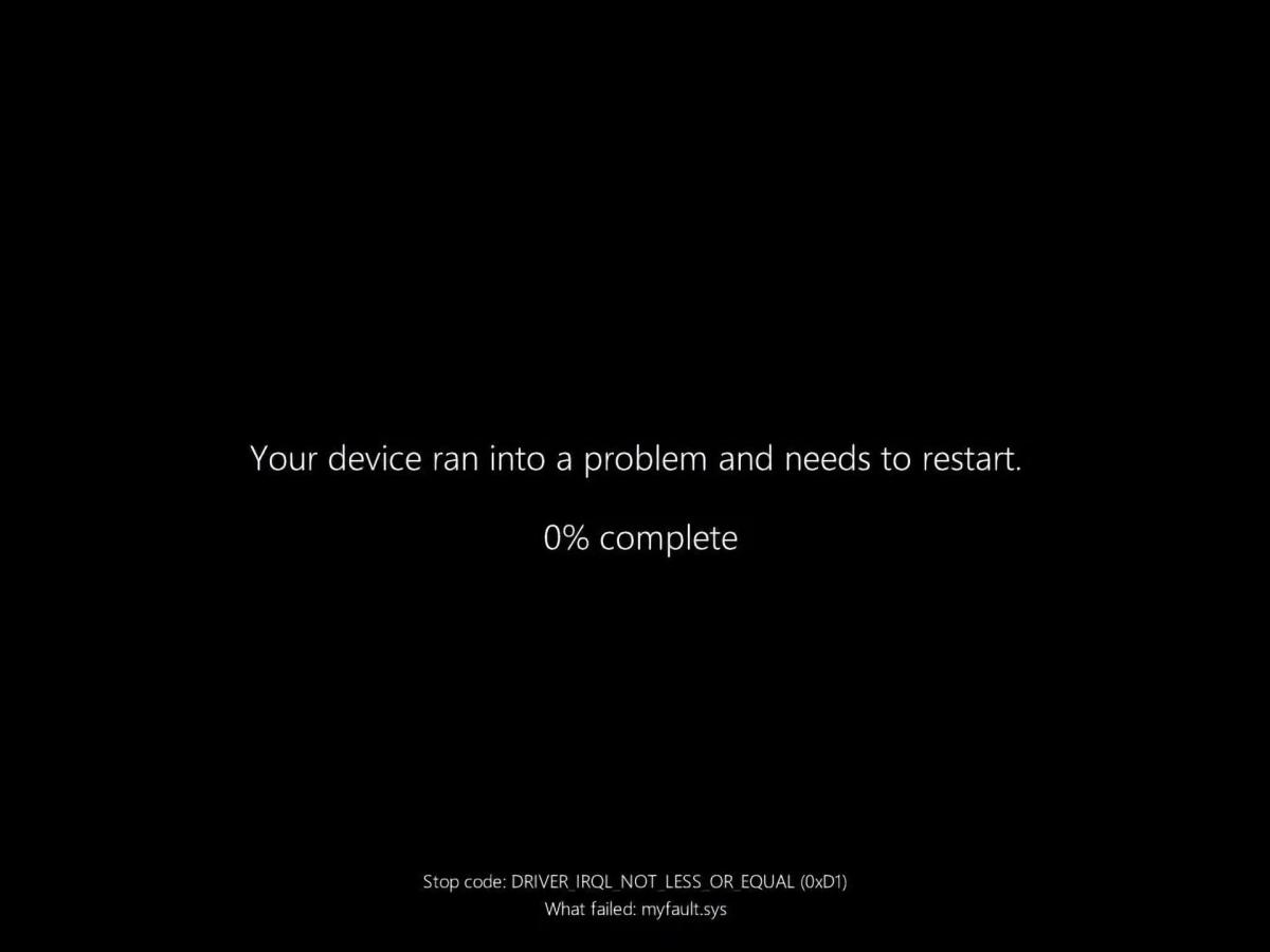 Windows прощается с синим экраном смерти – Microsoft 'перекрасила' его впервые за 40 лет Windows прощается с синим экраном смерти – Microsoft 'перекрасила' его впервые за 40 лет