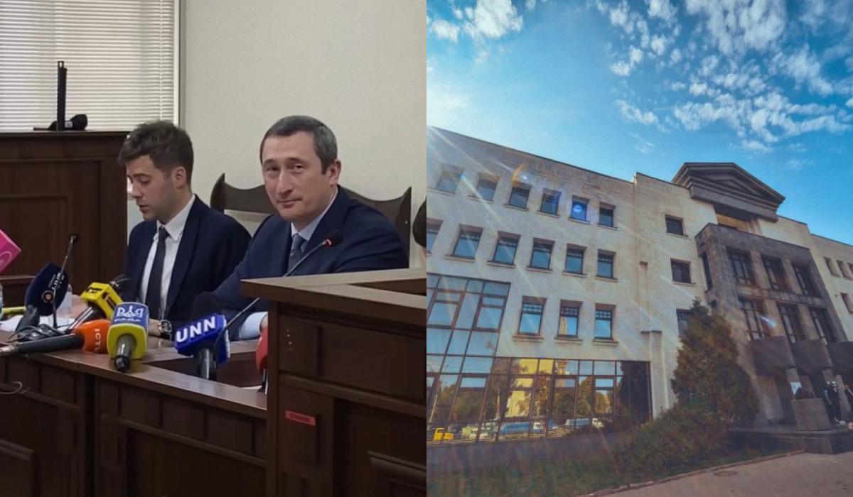 During the court session, the prosecutor asked to put a number of procedural responsibilities on Chernyshov / UNIAN collage, screenshot, Wikipedia photo During the court session, the prosecutor asked to put a number of procedural responsibilities on Chernyshov / UNIAN collage, screenshot, Wikipedia photo