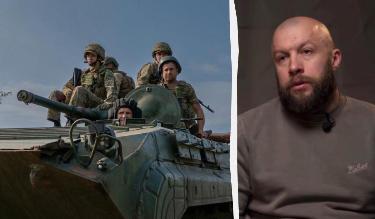 Жорин заявил, что ситуация на фронте сейчас очень плохая / коллаж УНИАН, фото 43 ОАБр имени Тараса Трясила, скриншот Жорин заявил, что ситуация на фронте сейчас очень плохая / коллаж УНИАН, фото 43 ОАБр имени Тараса Трясила, скриншот
