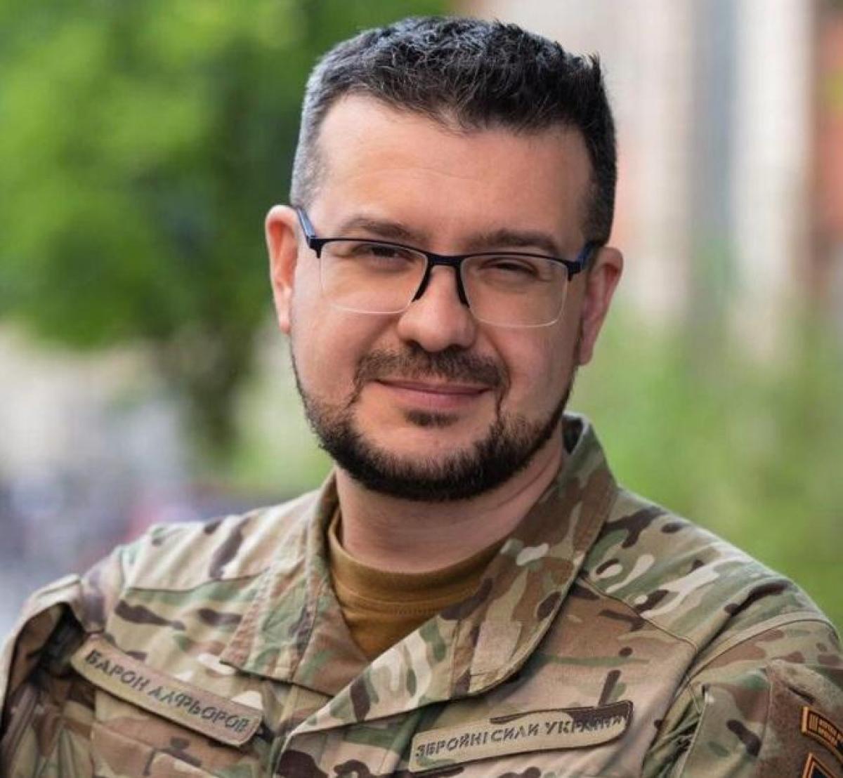Александр Алферов - украинский историк, теле- и радиоведущий, общественный и военный деятель / фото МКСК Александр Алферов - украинский историк, теле- и радиоведущий, общественный и военный деятель / фото МКСК