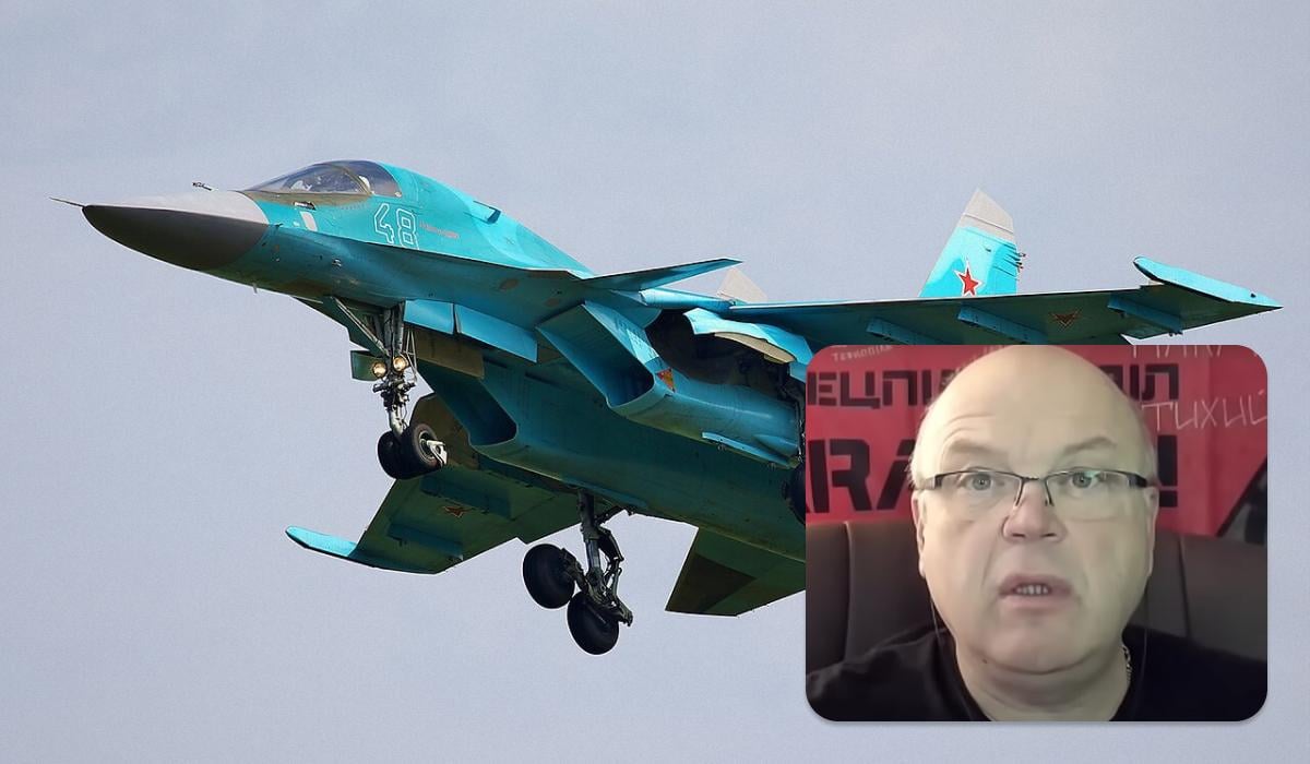 Експерт наголосив, що кількість Су-34 у Росії значно зменшилася / колаж УНІАН, фото Вікіпедія, скриншот Експерт наголосив, що кількість Су-34 у Росії значно зменшилася / колаж УНІАН, фото Вікіпедія, скриншот