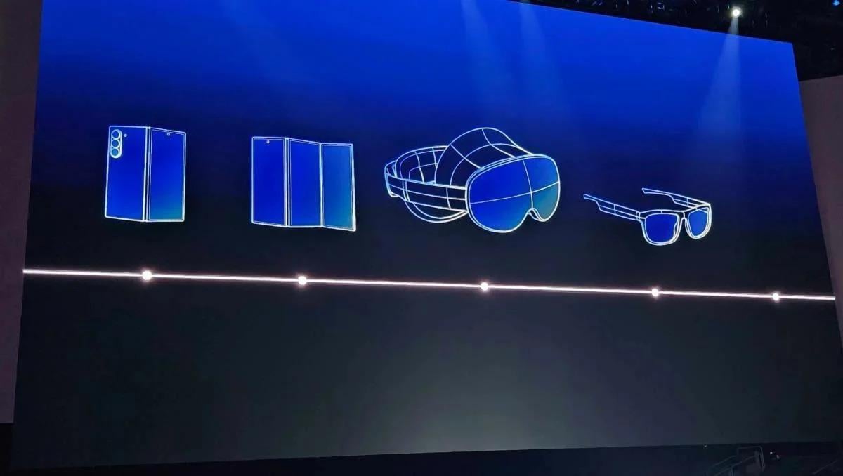 Samsung затизерила "трикладушку" на Galaxy Unpacked 2025 Samsung затизерила "трикладушку" на Galaxy Unpacked 2025