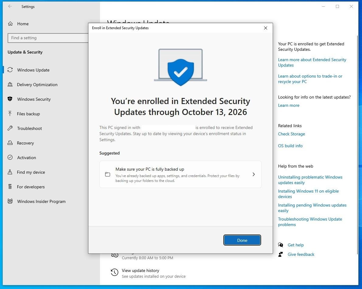 Поддержка Windows 10 заканчивается – как бесплатно получать обновления еще год Поддержка Windows 10 заканчивается – как бесплатно получать обновления еще год