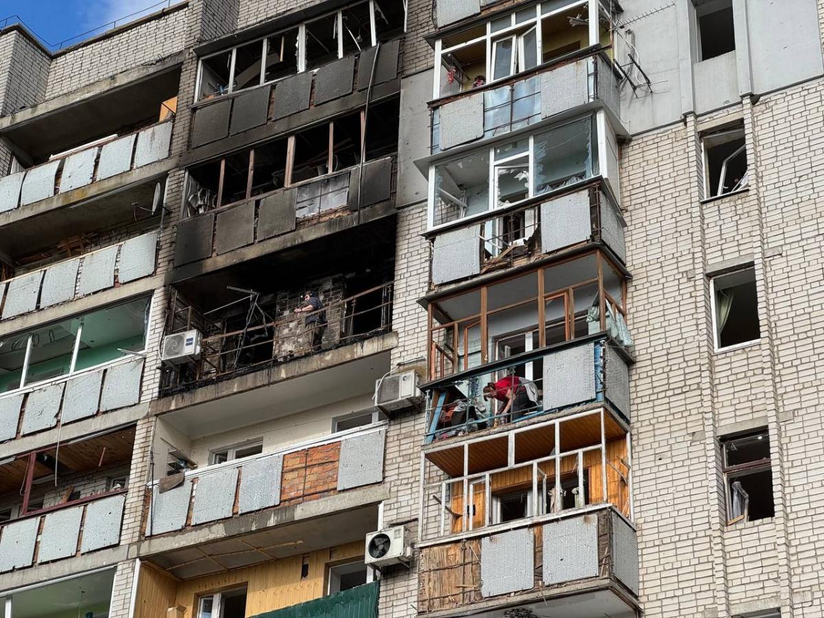 Оккупанты ударили по Смеле / фото телеграм-канал Табурца Оккупанты ударили по Смеле / фото телеграм-канал Табурца