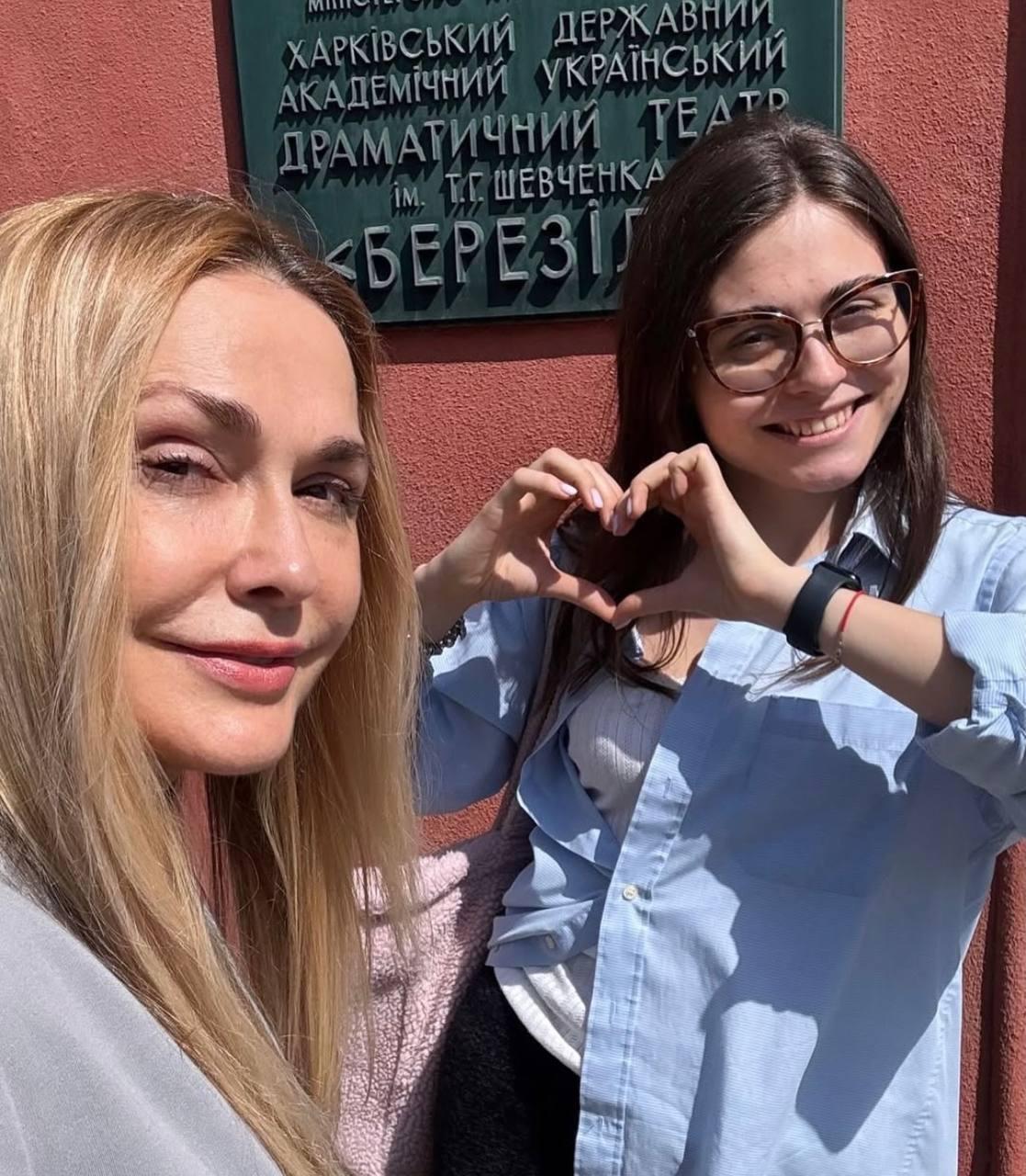 Ольга Сумська з донькою / фото інстаграм Ольги Сумської Ольга Сумська з донькою / фото інстаграм Ольги Сумської