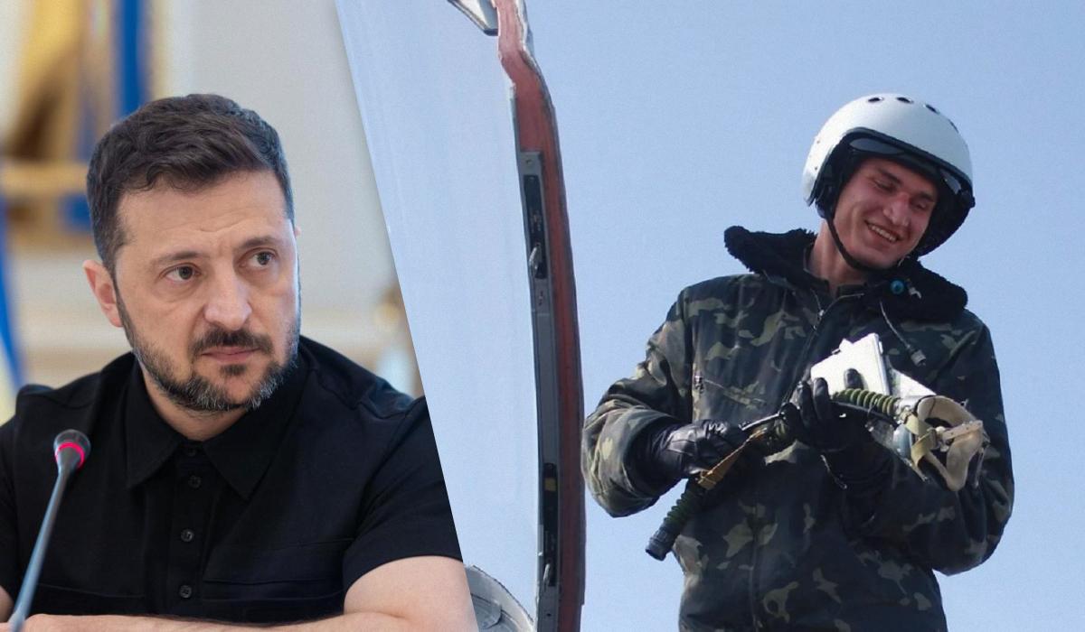 Зеленський зазначив, що Устименко проявив мужність і героїзм / Колаж УНІАН, фото - ОП, Facebook/Лілія Авер'янова Зеленський зазначив, що Устименко проявив мужність і героїзм / Колаж УНІАН, фото - ОП, Facebook/Лілія Авер'янова