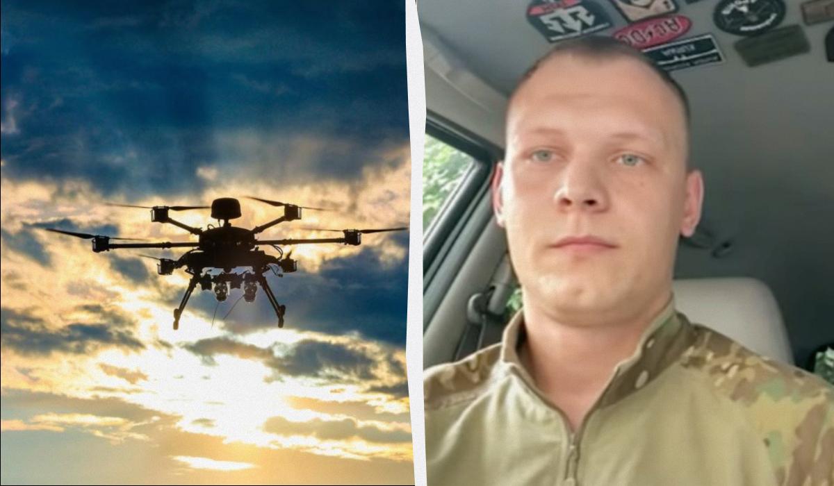 Військовий розповів про використання дронів окупантами / колаж УНІАН, фото 22 окрема механізована бригада, скріншот Військовий розповів про використання дронів окупантами / колаж УНІАН, фото 22 окрема механізована бригада, скріншот