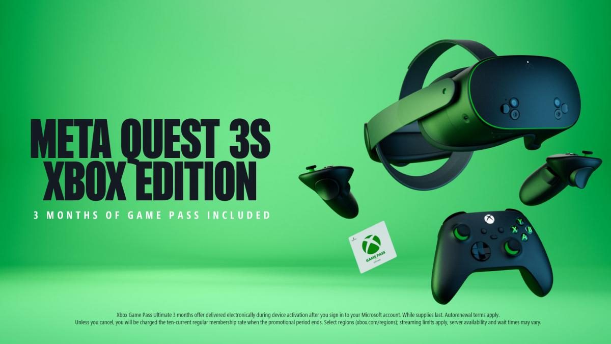 Meta Quest 3S Xbox Edition: Meta випустила лімітовані VR-окуляри