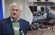 "Прислухайтеся до звуків": Сибіга показав, як ППО відбиває ворожу атаку (відео)