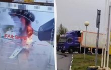Атака на авіабазу "Оленья": дрони вилітали з фури, що зупинилася неподалік, - очевидці