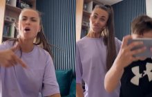 Ксения Мишина "побесилась" с 13-летним сыном на камеру и рассмешила сеть (видео)