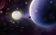 Астрономы обнаружили гигантскую планету, которая вращается вокруг маленькой звезды