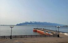 У Росії третій день не можуть загасити пожежу на нафтобазі біля аеродрому Енгельс
