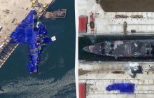 "Ужасные разрушения": появился снимок поднятого эсминца КНДР