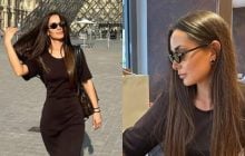 "Это не побег": Ксения Мишина в Париже вспылила из-за вопроса о выезде (фото)