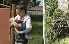 В почти безлюдном винницком селе впервые за 27 лет родился ребенок