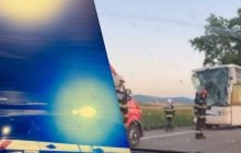 У Румунії автобус з 60 українцями потрапив в аварію: є загибла та постраждалі (відео)