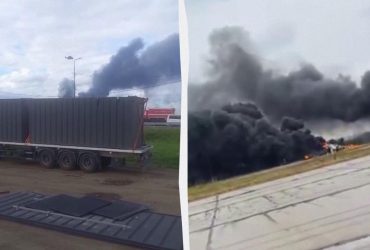 Атака на аеродроми РФ: у Мережі показали, як дрони вилітали з кузова фури (відео)