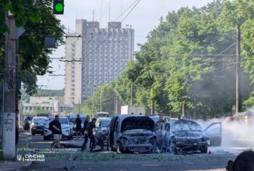 Росіяни вдарили по центру Сум реактивною артилерією: є загиблі і поранені