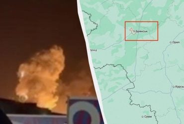 В российском Брянске раздались мощные взрывы в районе аэропорта (фото, видео)