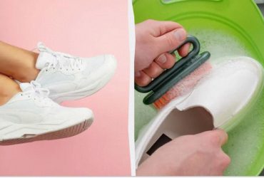 Врятувала кросівки тим, що взагалі не призначене для взуття: знову стали білосніжними