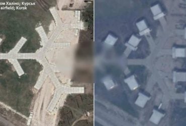 Росіяни нарешті побудували нові залізобетонні укриття для своєї авіації (фото)