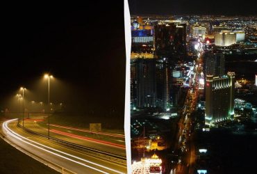 Вуличні ліхтарі у США почали світити фіолетовим: що сталося