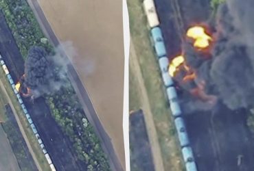 Бійці ГУР знищили ешелон з паливом на окупованому Запоріжжі: розкрито деталі (відео)