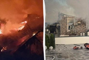 РФ масовано вдарила по Київщині: загинула жінка, загорілася лікарня (фото)