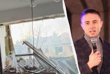Российская ракета в Киеве ночью разнесла квартиру певца Тараса Тополи (фото, видео)