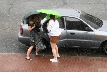 24 червня в Києві буде злива з грозою