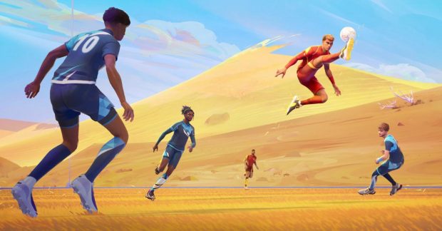 Steam новинки 2025 - все играют в футбольную аркаду в духе Rocket League